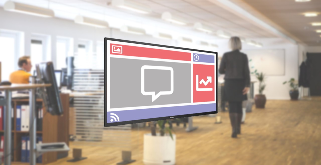 Narrowcasting voor interne communicatie