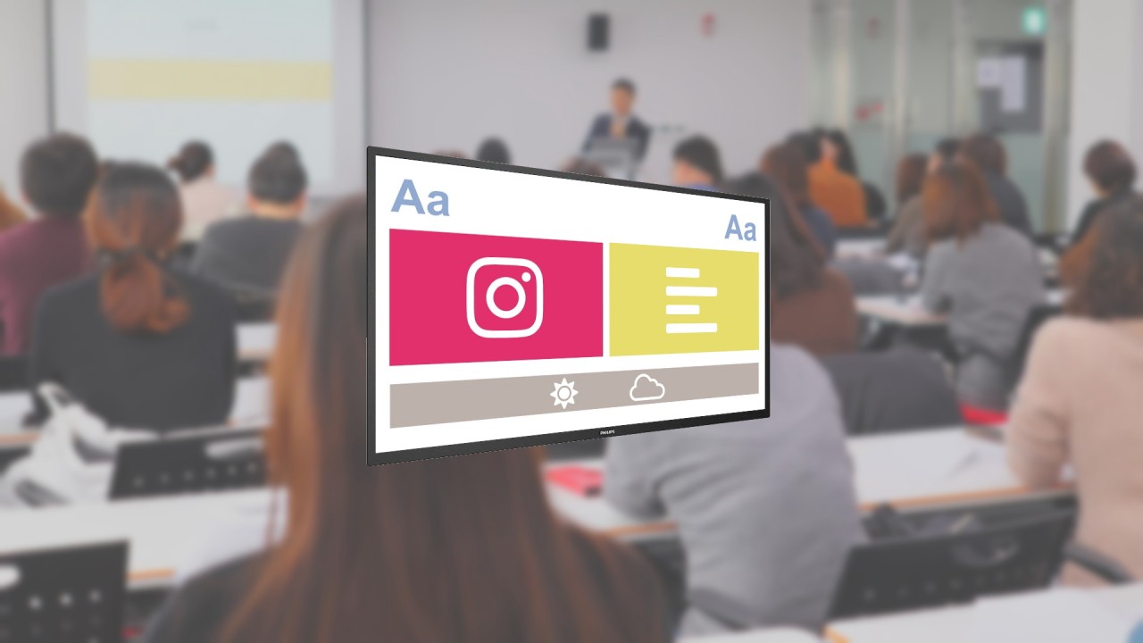 Narrowcasting voor de onderwijsbranche