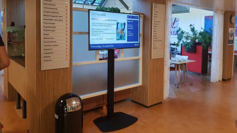 Mobiel verplaatsbaar scherm