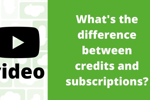 Why take out a subscription instead of using credits